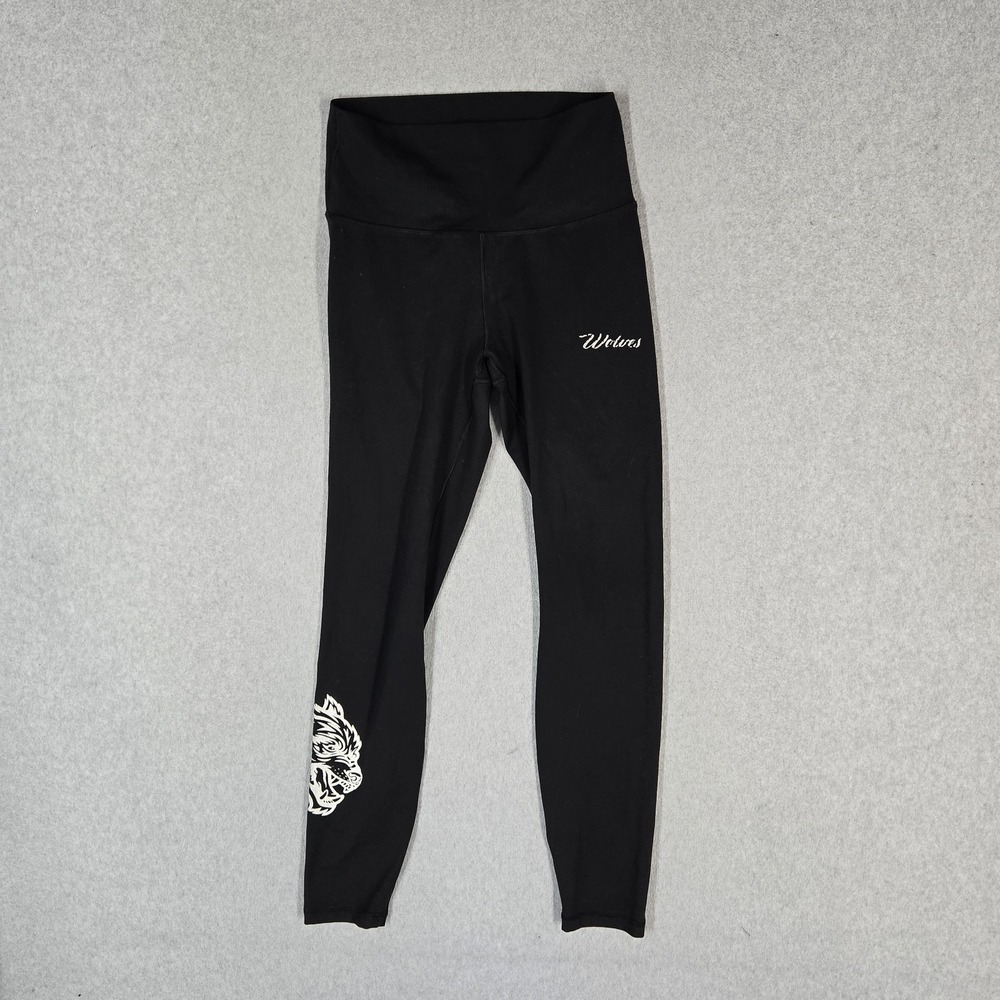 Darc Sport Women Activewear Pants SMALL Black Legging Wolf Wolves